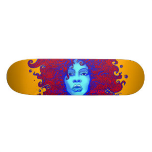 Skateboard Emek "Badu font face "