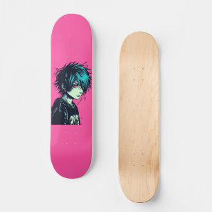 Skateboard Emo Boy