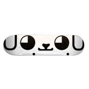 Skateboard Émoticône mignonne de Kaomoji de Japonais de chi