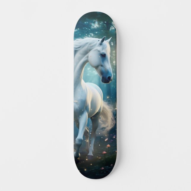 Skateboard Enchanted Horse (Recto)