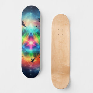 Skateboard Énergie cosmique triangulaire
