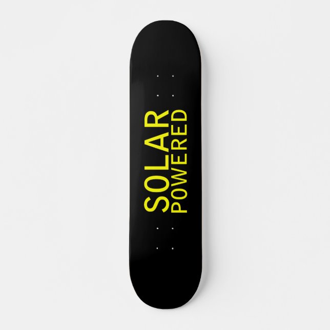 Skateboard énergie solaire (Devant)
