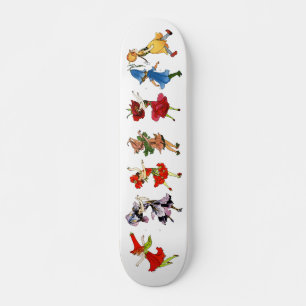 Skateboard Enfants Fleurs dansantes