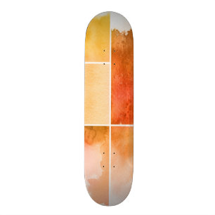 Skateboard Ensemble de l'abrégé sur 4 peints à la main