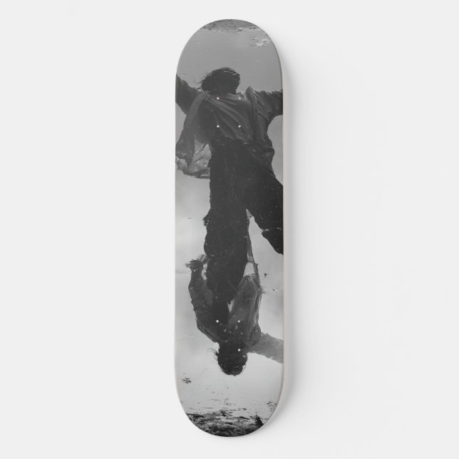 Skateboard Entre deux mondes-01 (Recto)