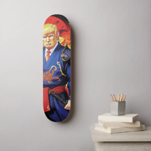 Skateboard Epic Trump Samurai Anime