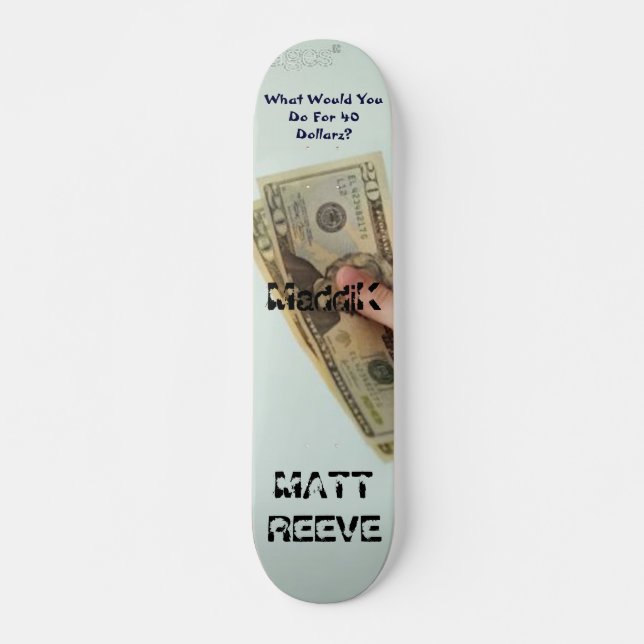 Skateboard équipe de patin de maddik (Devant)