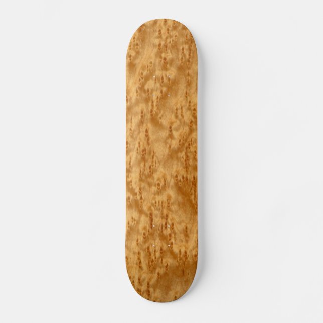 Skateboard Érable d'oeil d'oiseaux (Recto)