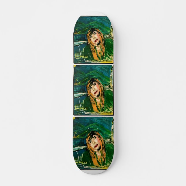 SKATEBOARD ERICA (Devant)