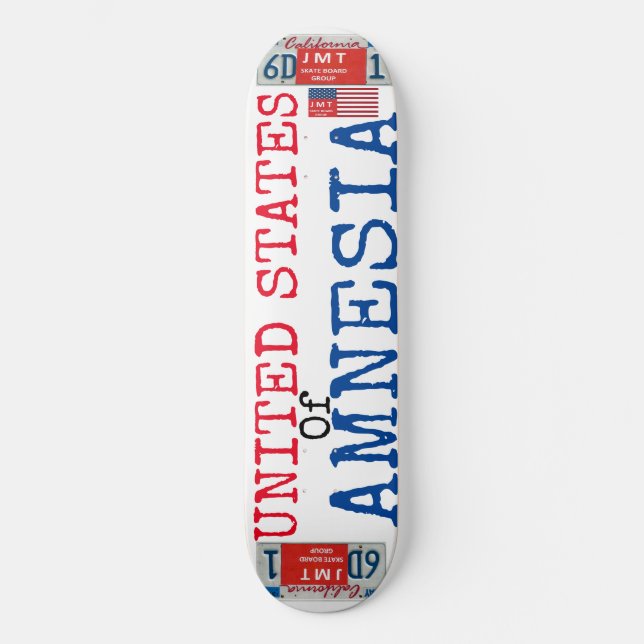Skateboard ÉTATS-UNIS D'AMNESIE 8 Patinage de 1/2" (Recto)