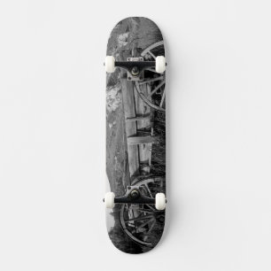 Skateboard États-Unis, Montana, Bannack State Park Vieux char