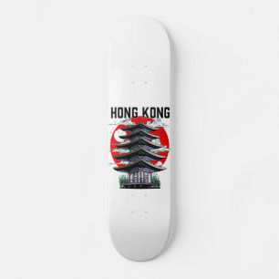 Skateboard Étiquette de bagage bouton Hong Kong