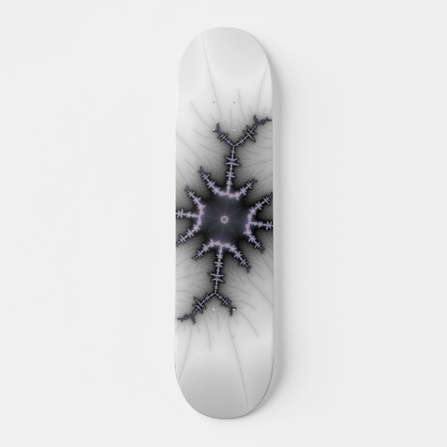 Skateboard Étoile de neutron - Art fractal (Devant)
