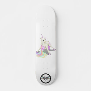 Skateboard Étoile violette de l'Unicorne