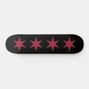 Skateboard Étoiles de Chicago