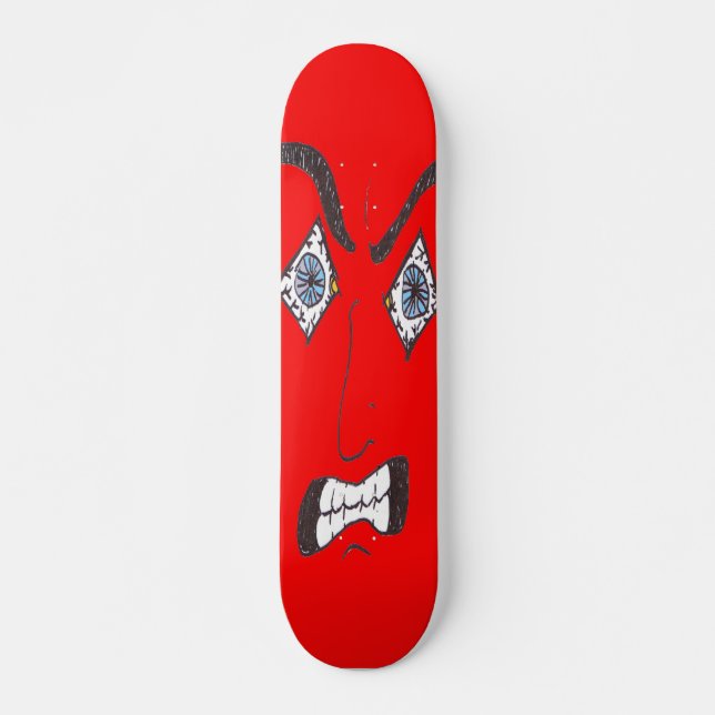 SKATEBOARD EXASPÉRÉ (Devant)