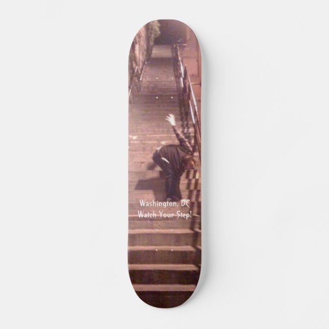Skateboard exorciste, Washington, montre de C.C votre étape ! (Recto)