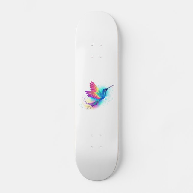Skateboard Exotic Rainbow Hummingbird (Recto)