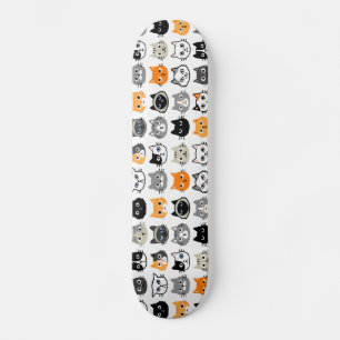 Skateboard Faces de chat   Chats mignons, amusants et ennuyeu