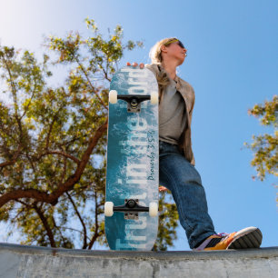 Skateboard Faire confiance au Seigneur Proverbes 3 Vagues de 