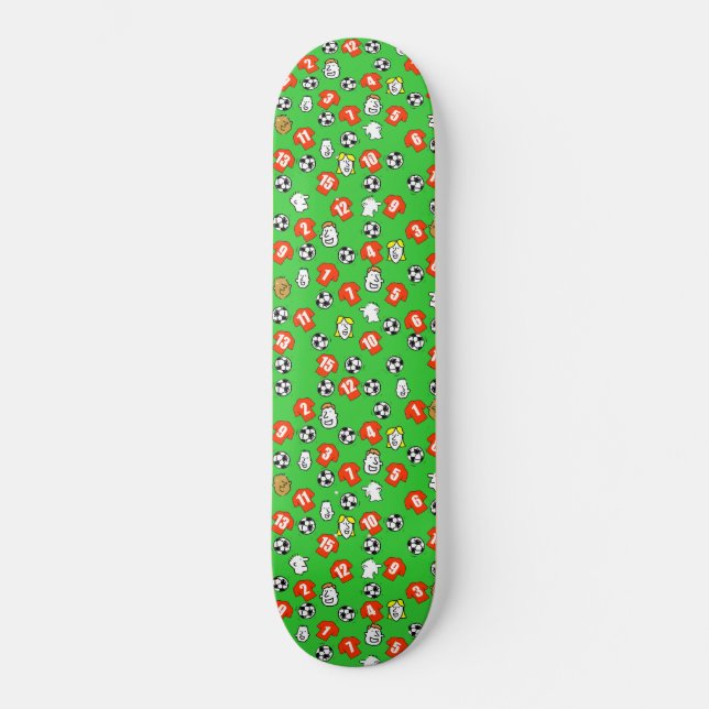 Skateboard Fan Football Club Design (Recto)