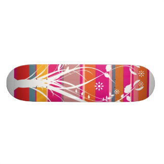 Skateboard Fantaisie rayé