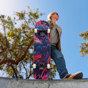 Skateboard Fantastique Fleur Fury Dragon