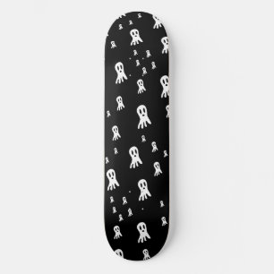 Skateboard Fantômes Sombres d'Halloween