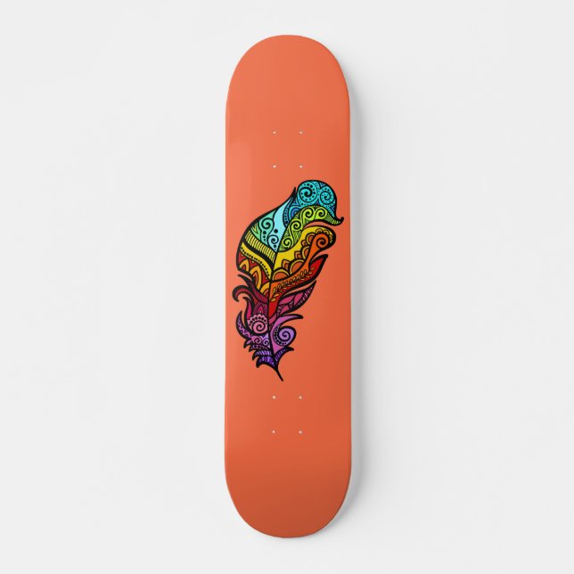 Skateboard, Feather Skateboard (Front)