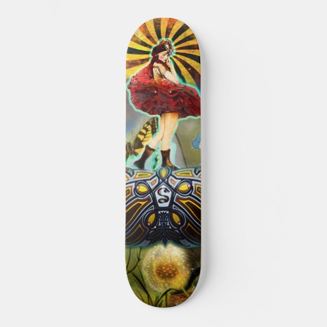 Skateboard Fée du carnaval (Recto)
