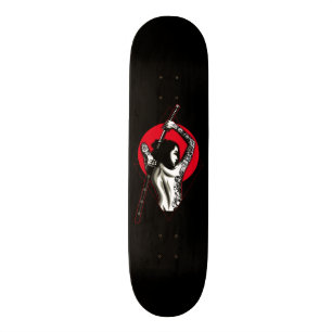 Skateboard Femme japonaise Warrior