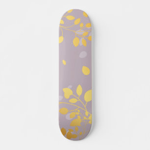 Skateboard Feuilles d'or 9