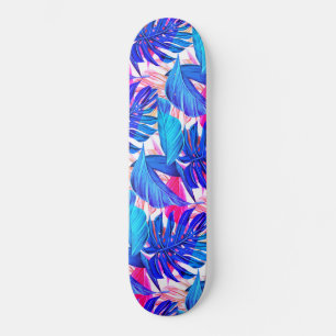 Skateboard Feuilles tropicaux exotiques -
