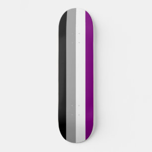 Skateboard Fierté asexuelle