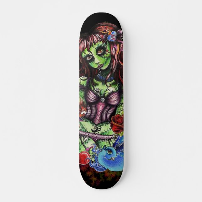 Skateboard Fille 3 de zombi (Devant)