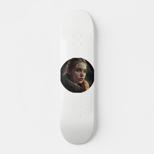 Skateboard Fille de cercle (Devant)