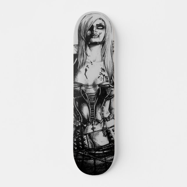 Skateboard Fille de zombi (Devant)