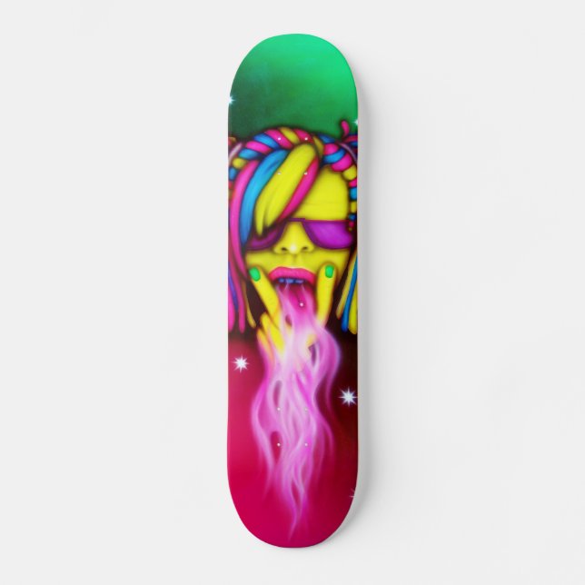 Skateboard Fille d'éloge - plate-forme de patin (Recto)