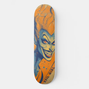 Skateboard Fille Évile Surnaturelle