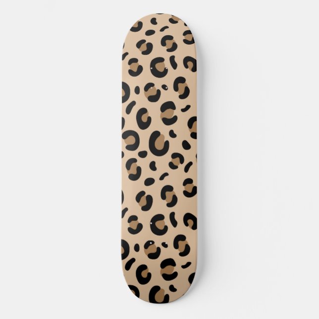 Skateboard Fille Poster de animal esthétique (Recto)