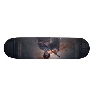Skateboard Fille samouraï