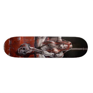 Skateboard Fille sanglante