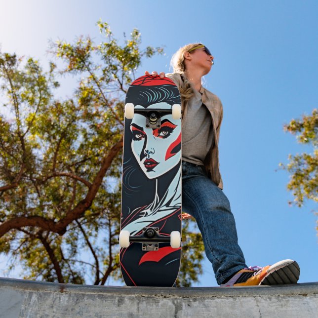 Skateboard Fille Vamp (Extérieur 1)