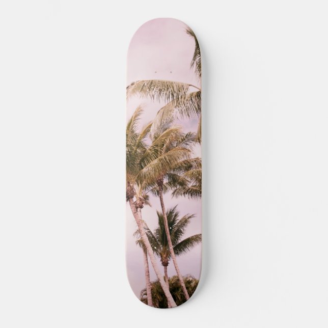 Skateboard Finesse des palmiers #1 #tropical (Recto)