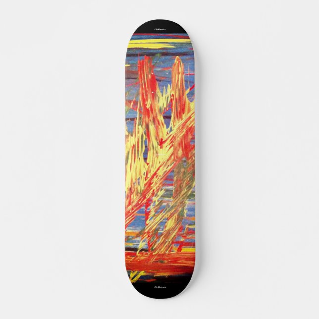 Skateboard "Fire Dance" (Front)