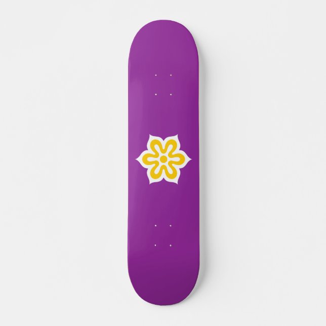 Skateboard Flag of Kyoto Prefecture, Japan (Devant)