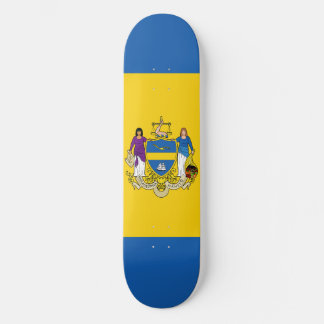 Skateboard Flag of Philadelphia, Pennsylvania