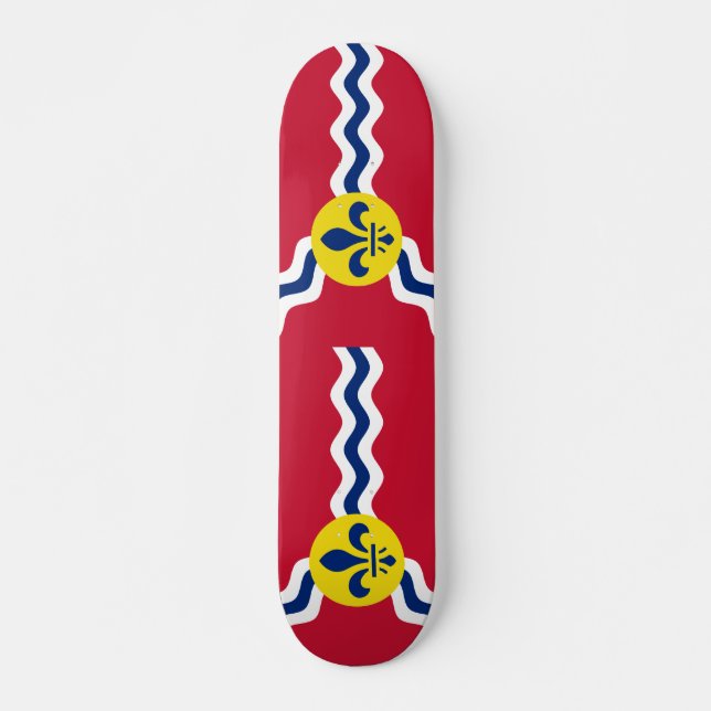Skateboard Flag of St. Louis, Missouri (Devant)