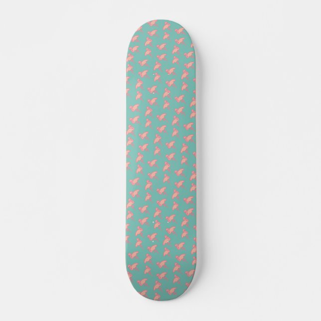 Skateboard Flamants roses roses (Devant)