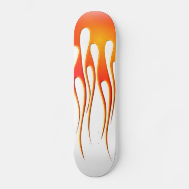Skateboard Flames (Recto)
